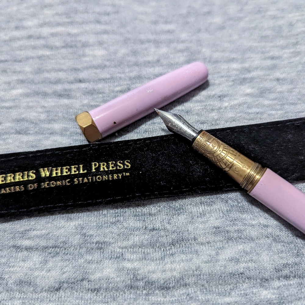 Ferris Wheel Press Fine Nibbed Fountain Pen in Spring Violette - Picture 3 of 8